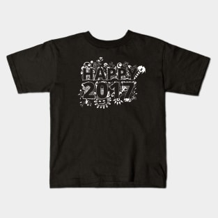 Happy 2017 - Happy new Year Kids T-Shirt